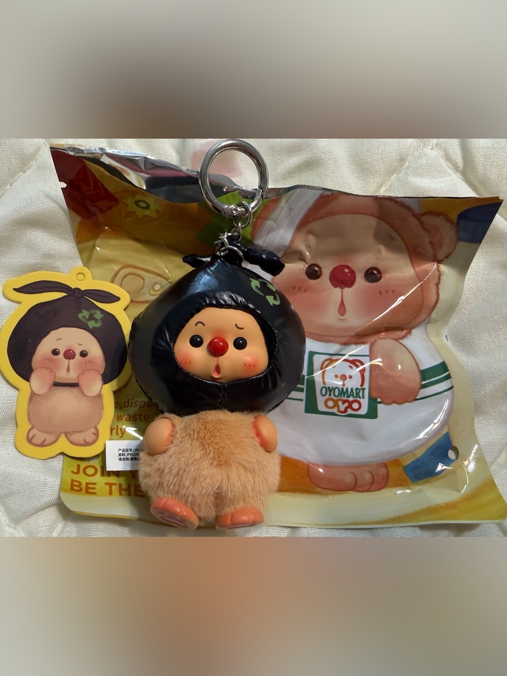 🆕 JOTOYS OYO Portable Bag Mini Series plush keychain